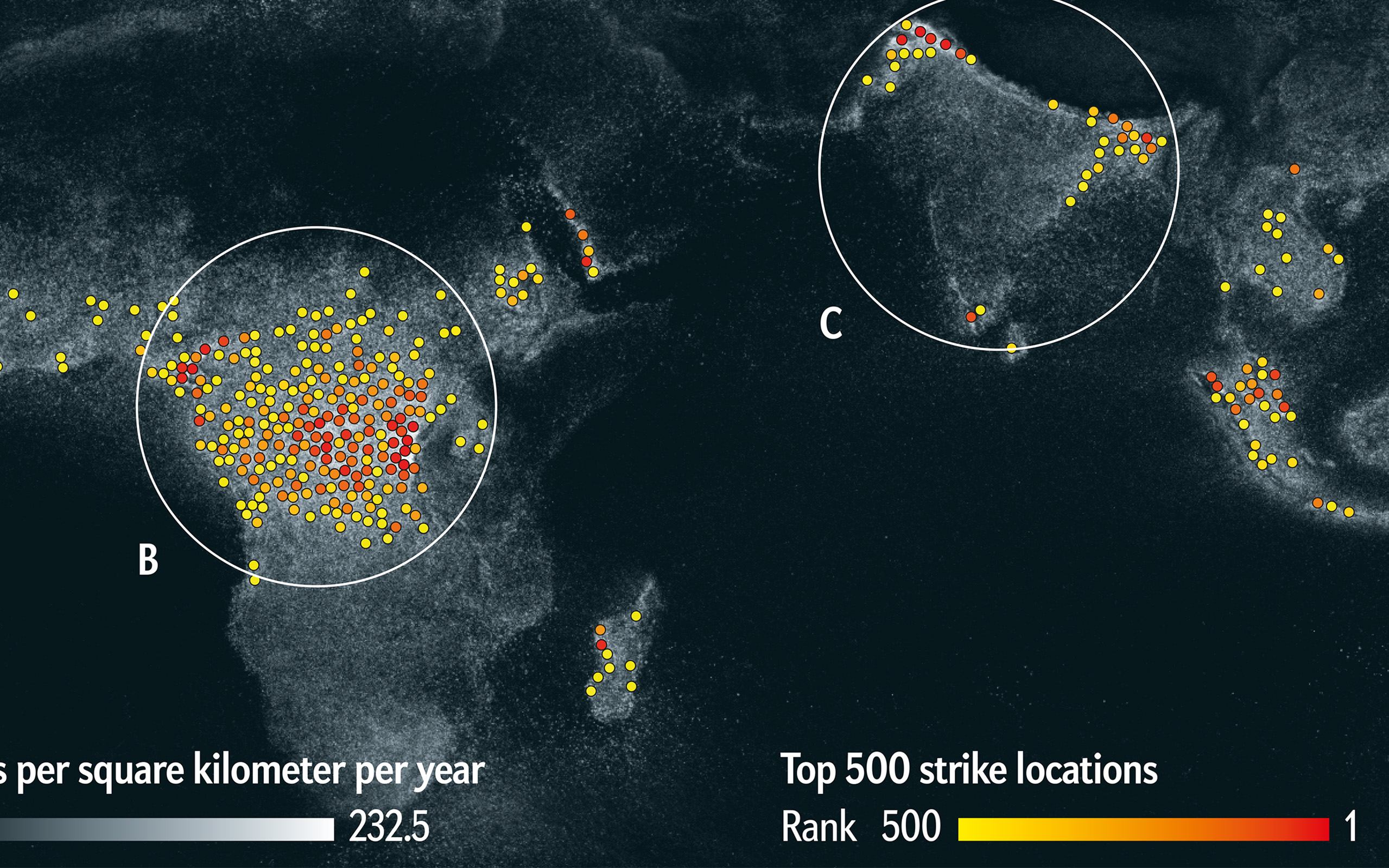 Lightning Hotspots #4