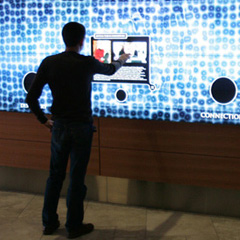 Wisconsin Institutes for Discovery, Interactive Media Wall
